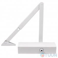 Door closer Geze TS 1500 with knee drive white 80 kg