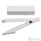 Door closer Geze TS 1500 with knee drive white 80 kg