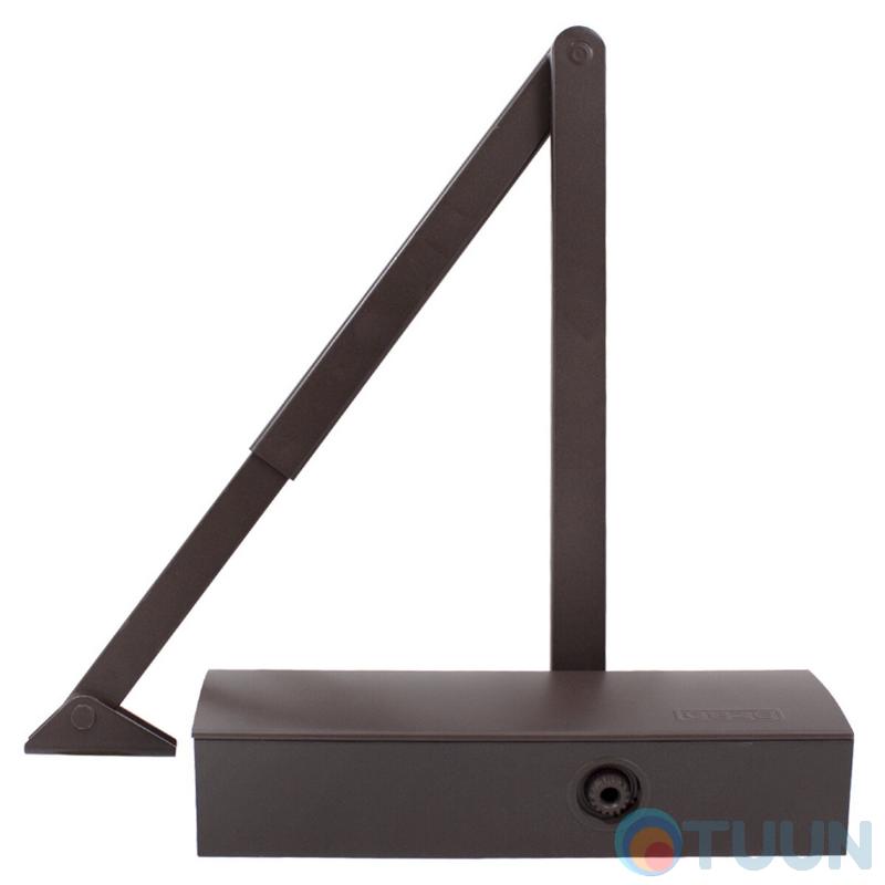 Door closer Geze TS 1500 with knee pull brown 80 kg