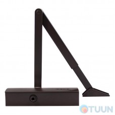 Door closer Geze TS 1500 with knee pull brown 80 kg