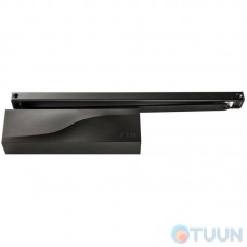 Door closer IS 65 (door weight up to 80 kg) with slide rod black