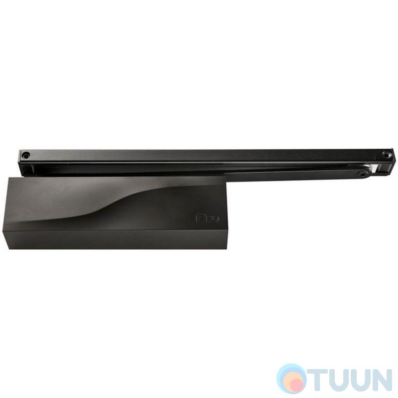 Door closer IS 65 (door weight up to 80 kg) with slide rod black
