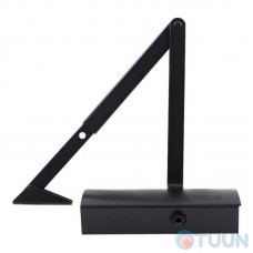 Door closer Geze TS 1500 with knee rod black 80 kg