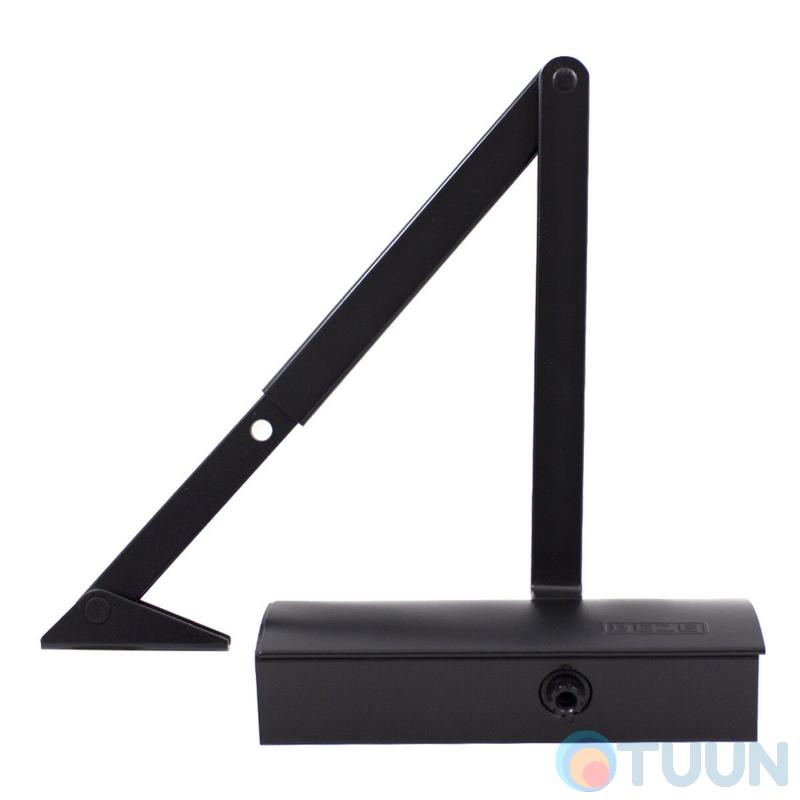 Door closer Geze TS 1500 with knee rod black 80 kg