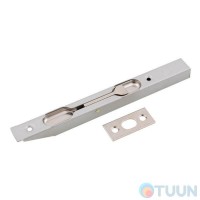 AGB D003201541 Шпінгалет врізний 150/16 відкидний сатин хром