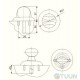 Comit turnbuckle for latch C-03C half brass