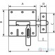 BRUNO 2-12 bichrome overhead latch