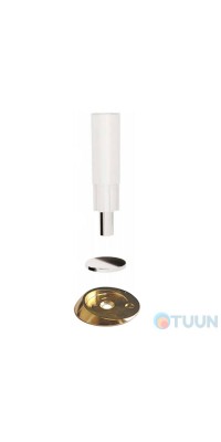 VERUM Modello2 Concealed Magnetic Stop Polished Brass