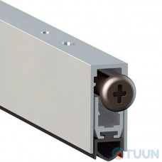 Aluminum threshold with rubber insert (fire-resistant) 63-43 cm 420