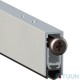 Aluminum threshold with rubber insert (fire-resistant) 63-43 cm 420