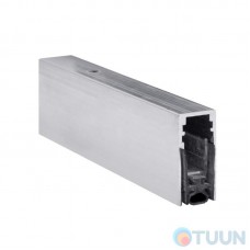 ACU Aluminum threshold with rubber insert 63-53 cm 1703