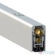 Aluminum threshold with rubber insert 83-73 cm 1700 XNS
