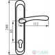 Handle on the bar 0582 (910K6) 85mm chrome