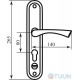 BRUNO BR-80 handle on the bar, half brass, left