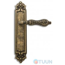Fimet 147-280 F43 Flora handle on the bar, polished brass