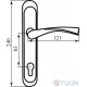 Bravo 85mm handle on the bar, brass