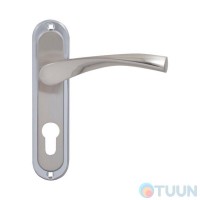 BRUNO Ручка на планці Bravo м.ц.62 мм мат.нікель/ хром кл (до мех 1025)