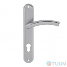 BRUNO Trendy 135 mm strip handle, 85 mm, matt nickel/chrome