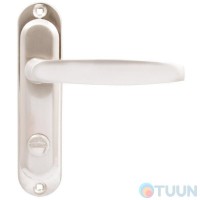 BRUNO Ручка на планці 7035 185см мат нікель вж (під замок 1251)