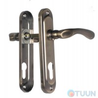 Ручка на планке 910K6 мат ант латунь кл (до мех. 1025)