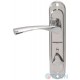 Handle on a bar for a mortise lock BR-42-R nickel right