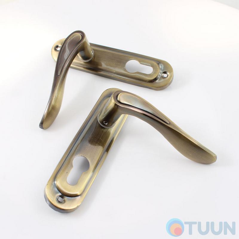 BRUNO Etro handle on the strip, matte ant, brass, cl (for lock 1025)