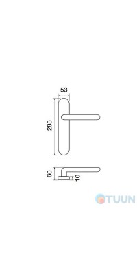 Ручка на планке Fimet 106-288 F01 Michelle пол.латунь кл