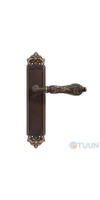 Ручка на планке Fimet 147-280 F55 Flora светл бронза/темн бронза R ф/с
