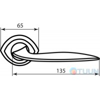 Handle 0081 AN-02 WC PB pol.brass R vz RDA