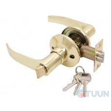 Handle lock 878 PB Polish Lattice with key