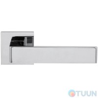 Comit Ручка Kubic A хром R ф / з (розетта 6мм) квадрат 170мм