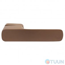 Door handle on the rose M&T Minimal2.0 147834 TIN-B titanium/brown matte R f/z