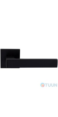 Comit Kubic A handle matte black R f/z (rosette 6mm) square 170mm