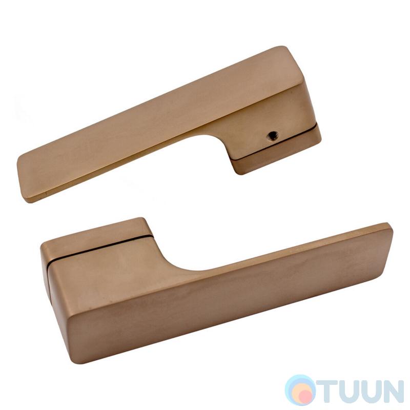 Ручка M&T Minimal TIN - B 00047 титан/коричневий матовий (к-т)