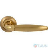 Handle Fimet 193-231C F10 Sogno floor brass/matt brass R f/z
