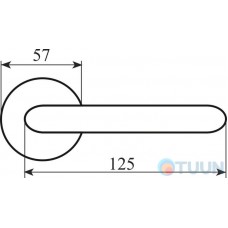 Fimet handle 173-269 F45 Vittoria ant iron R f/z