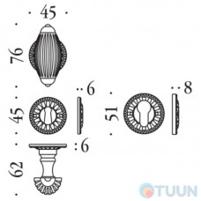 Colombo Louis XVI KLU15RB-AG silver