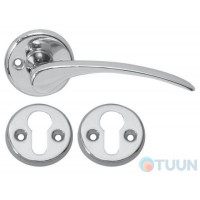 Ручка 119/009 РС пол.хром R кл.