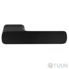 Door handle on rose M&T Minimal2.0 147933 Cr-K R black brushed