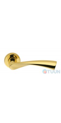 Colombo Flessa CB51 handle black brass R f / z (50 Rosettes)