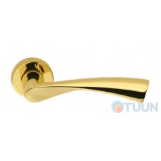 Colombo Flessa CB51 handle black brass R f / z (50 Rosettes)