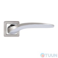 Comit Grand handle square 130 mm, chrome/matt nickel R f/z