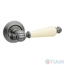 Fimet 106P-269 F45 Michelle handle iron/porcelain beige f/z