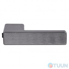 Buonelle Doppio B-16 door handle, matte chrome, brushed (without lock)