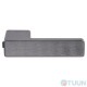 Buonelle Doppio B-16 door handle, matte chrome, brushed (without lock)