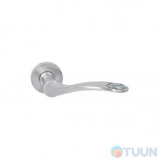 Olivari Suomi handle matt chrome / clear glass R f / z