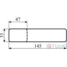 Ручка M&t Minimal TIN-C 000030 мат хром, без вставки