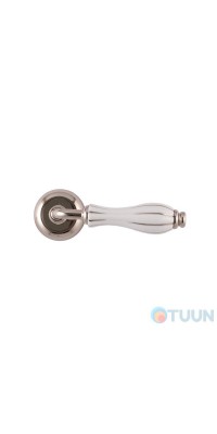 Fimet 148-231c F21 Lady pen nickel/porcelain white/silver stripe R f/z