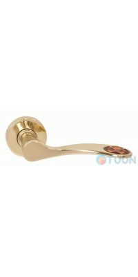 Olivari Suomi handle, polished brass / cor.
