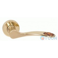 Olivari Suomi handle, polished brass / cor.